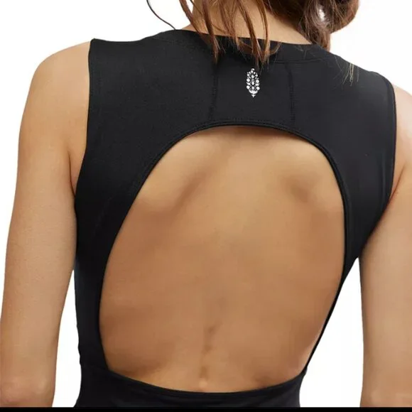 FP Movement Easy Does It Athletic Mini Dress, Black, Size M, NWT, Athleisure - Picture 3 of 15